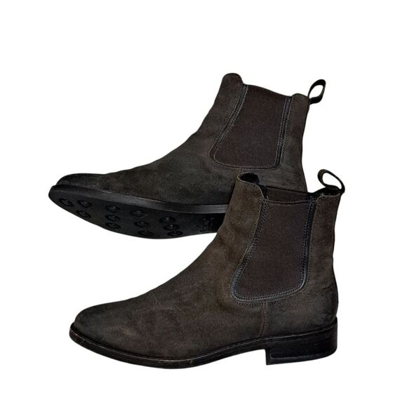 Thursday Boot Co. The Duchess Grunge Streetwear Dark Olive Suede Size 8 - Picture 9 of 15